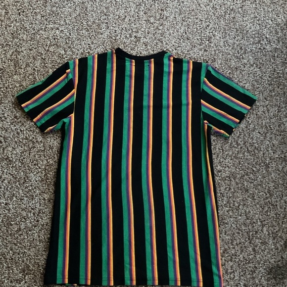 Reason Men's Multicolor Striped 'Life Is Good' T-Shirt – Size M - Picture 9 of 9